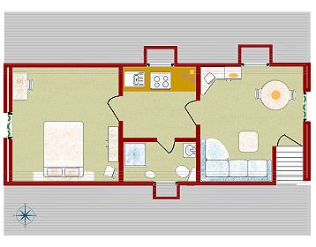 Grundriss Wohnung  Dnengras