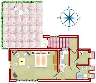 Grundriss Wohnung  Silberdistel